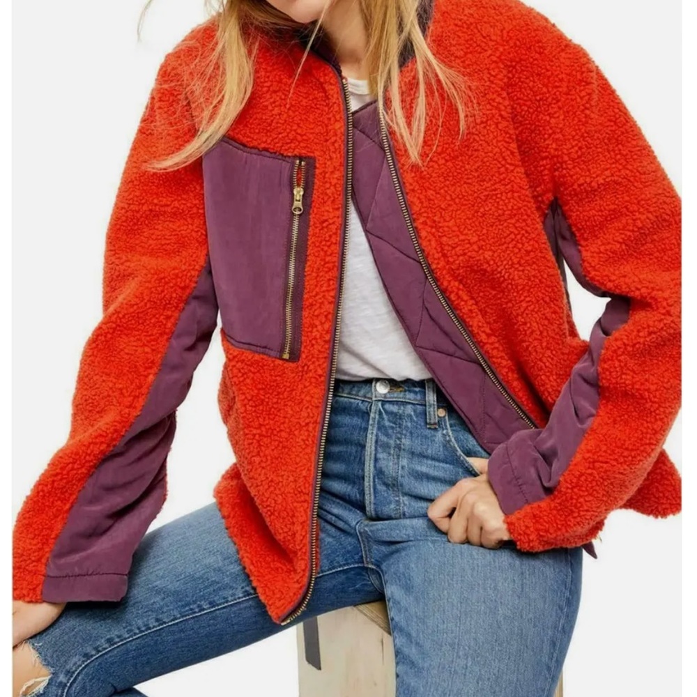 Free People Rivington Sherpa Jacket